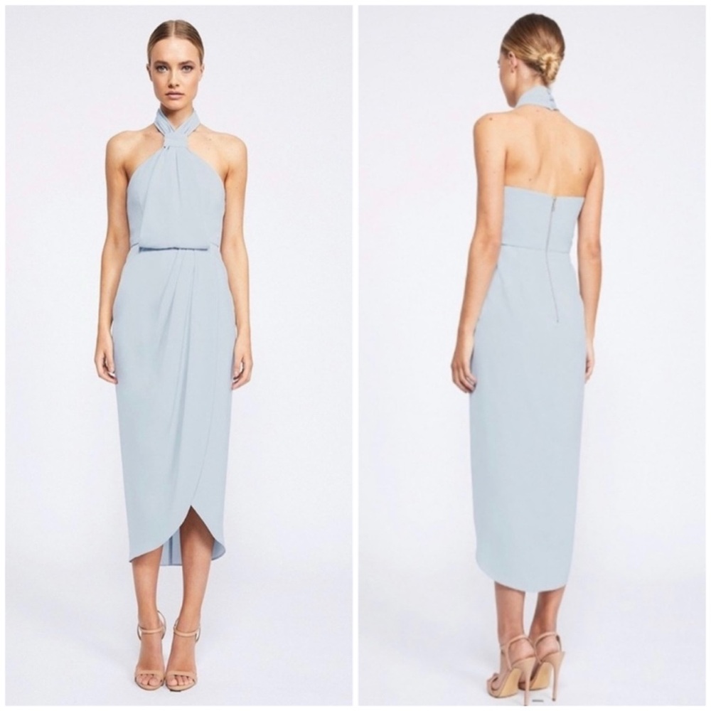 💥PRICE DROP💥 Core Knot Halter Midi Dress